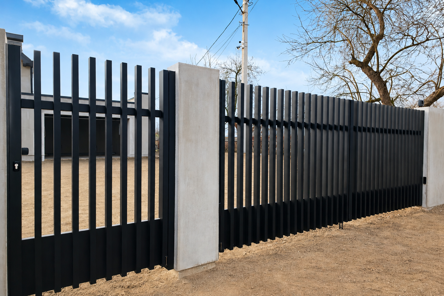 Палісадна система PALISAD BonaFence ракурс 10